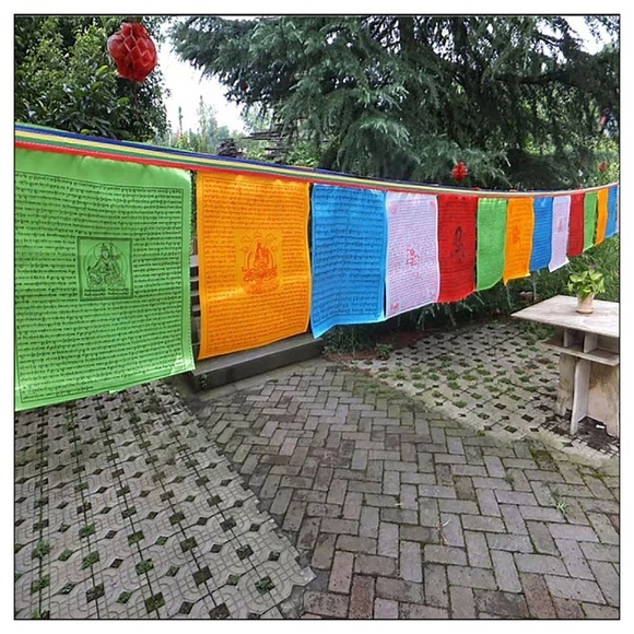 NEW Tibetan Prayer Flags~Patio Or Indoor Decoration - Picture 2 of 7